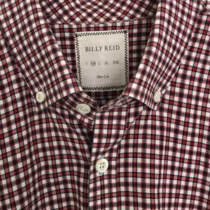 Checked Slim-fit Button-down Shirt